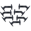 Swivel satellite speaker mounts kit of 7 Black - - Mounts For Less