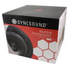 SyncSound SS-ICS-8 2-Way In-Ceiling Speakers 8'' 90 Watts 8 Ohms Sold As A Pair White Frameless - - Mounts For Less