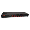 SyncSound SS-S6-I 6 Pairs Stereo Speaker Selector Box With Impedance Protection - - Mounts For Less
