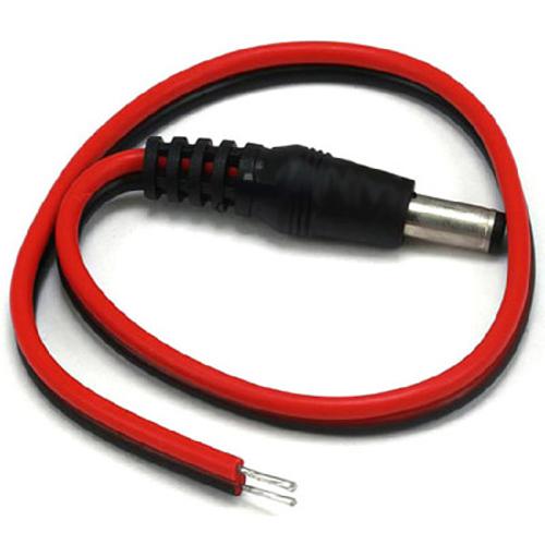 TechCraft 12" DC Power Pigtail Male Plug - - Mounts For Less