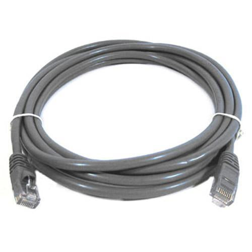 TechCraft Câble ethernet réseau Cat5e 350MHz RJ-45 100 Feet Gray - - Mounts For Less