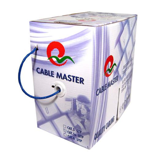 TechCraft Network cable Cat5e UTP FT4/CMG cUL Stranded Blue 500' - - Mounts For Less