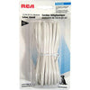 Telephone Cord 6 conductors M/M flat 25ft White - - Mounts For Less
