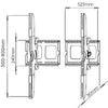 Tilt wall mount of Flat Screen HDTV PLASMA LCD LED 60"-102" - - Mounts For Less