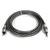 Toslink to Mini-Toslink Audio Fiber Optic Cable 6 ft - - Mounts For Less