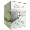 Vericom In-Wall Speaker Cable CM CL3 OFC Stranded UL 14 AWG In Pull Box 500Ft White - - Mounts For Less