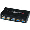 VGA video splitter 1 input and 4 output amplified - - Mounts For Less