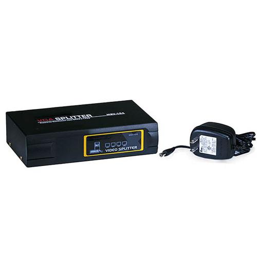 VGA video splitter 1 input and 4 output amplified - - Mounts For Less