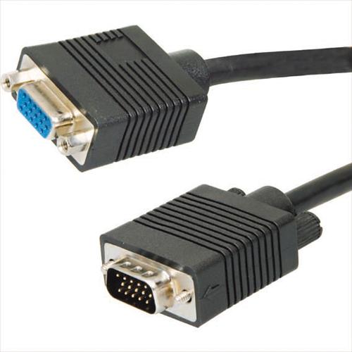 VGA/SVGA extention Cable 6 feet high quality with ferrites cores - - Mounts For Less