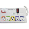 Vivid Surge Protectors 8 Outlets 2160 Joules 6Ft White - - Mounts For Less