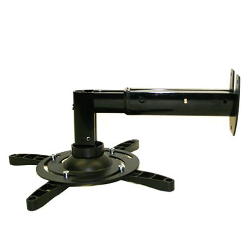 Wall projector mount black max 33 lbs with extention 358-578mm - - Mounts For Less