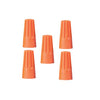 wire nut 22-18 number Orange 100pcs - - Mounts For Less
