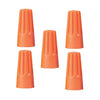 Wire Nut 24-16 number Orange 100pcs - - Mounts For Less