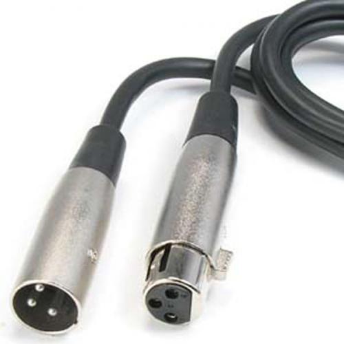 XLR Microphone and more cable Male to Female - 10FT - - Mounts For Less