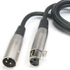 XLR Microphone and more cable Male to Female - 25FT - - Mounts For Less