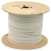 2-Conductor Speaker Cable, 12AWG, CMP/CL3P Fire Rated, 1000ft, White - - Mounts For Less