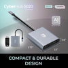 Adesso - CyberHub 5020 USB-C to 2 HDMI Ports Adapter, High Speed 4K Throughput - - Mounts For Less
