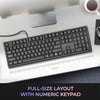 Adesso - EasyTouch 670 Wired Mechanical Keyboard with Co-Pilot Shortcut, Black - - Mounts For Less