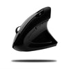 Adesso - Ergonomic Vertical Wireless Mouse, Adjustable DPI, Black - - Mounts For Less