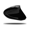Adesso - Ergonomic Vertical Wireless Mouse, Adjustable DPI, Black - - Mounts For Less
