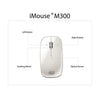 Adesso - Wireless Optical Mouse, Bluetooth, 1000DPI, White - - Mounts For Less