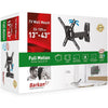 Barkan - Full Motion Wall TV Mount, For Flat or Curved Screens from 13" to 43", Maximum 25kg - - Mounts For Less