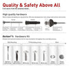 Barkan - Full Motion Wall TV Mount, For Flat or Curved Screens from 29" to 65", Maximum Weight 40kg - - Mounts For Less