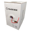 Black Box - Solid UTP Cat5e Network Cable, 350MHz, 1000 Feet Length, FT6/CMP, Red - - Mounts For Less