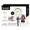 Boost - 6" LED Ring Light with 2 Phone Holders, Black - - Mounts For Less