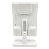 CJ Tech - Standing Mirror with LED Lighting, Bluetooth Speakers and Built-in Wireless Charger, White - - Mounts For Less