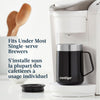 Contigo - Insulated Stainless Steel Travel Mug, Splash-Proof Lid, 414ml Capacity, Black - - Mounts For Less