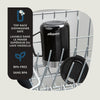 Contigo - Insulated Stainless Steel Travel Mug, Splash-Proof Lid, 414ml Capacity, Black - - Mounts For Less