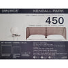 Cotton House - 100% Cotton Sheet Set, 450 Thread Count, Double Size, Grey - - Mounts For Less