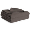 Cotton House - 100% Cotton Sheet Set, 450 Thread Count, King Size, Charcoal - - Mounts For Less