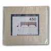 Cotton House - 100% Cotton Sheet Set, 450 Thread Count, Queen Size, Beige - - Mounts For Less