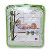 Cotton House - Jacquard Bamboo Mattress Cover, Waterproof, Double Size, White - - Mounts For Less