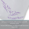 Cotton House - Lavender Infused Bamboo Pillow, Standard Size, Made in Canada - - Mounts For Less