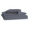 Cotton House - Microfiber Sheet Set, Wrinkle Free, Twin Size, Charcoal - - Mounts For Less