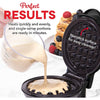 DASH - Mini Waffle Maker for Individual Waffles, 4" Diameter, Non-Stick Surface, Black - - Mounts For Less