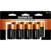 Duracell CopperTop - 8 Pack Alkaline D Batteries, Long Lasting Power - - Mounts For Less