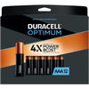 Duracell Optimum - Pack of 12 Long Life AAA Batteries, Resealable Packaging - - Mounts For Less