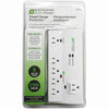 ElectroHome - SmartPower Surge Protector, 2160 Joules Protection, 6 Foot Cord, White - - Mounts For Less