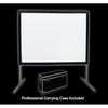 EluneVision - Portable Projection Screen, Quick Fold, Rear Projection, Standard Definition Format 4:3 - - Mounts For Less