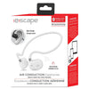 Escape - Wireless Air Conduction Stereo Headphones, Touch Control, White - - Mounts For Less