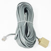 Extension M/F telephone cord 4 conductors cable flat 50ft. - - Mounts For Less
