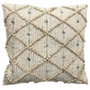 F. Corriveau International - Charm Cushion with Diamond Design, Indoor/Outdoor, 18" x 18" - - Mounts For Less