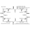 F. Corriveau International - Clear Curtain/ Mica for Gazebo 10' x 10', Transparent - - Mounts For Less