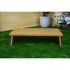 F. Corriveau International - Fuji Scandinavian Style Coffee Table for Outdoors, Made of Acacia Wood - - Mounts For Less