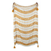 F. Corriveau International - Mineral Stripe Throw, Indoor/Outdoor, 50" x 60" - - Mounts For Less