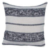 F. Corriveau International - Mineral Striped Cushion, Indoor/Outdoor, 18" x 18" - - Mounts For Less